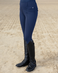 Young Riders Winter - Pro Riding Leggings (Navy)