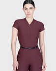 Halo Short Sleeve Base Layer - Rosewood