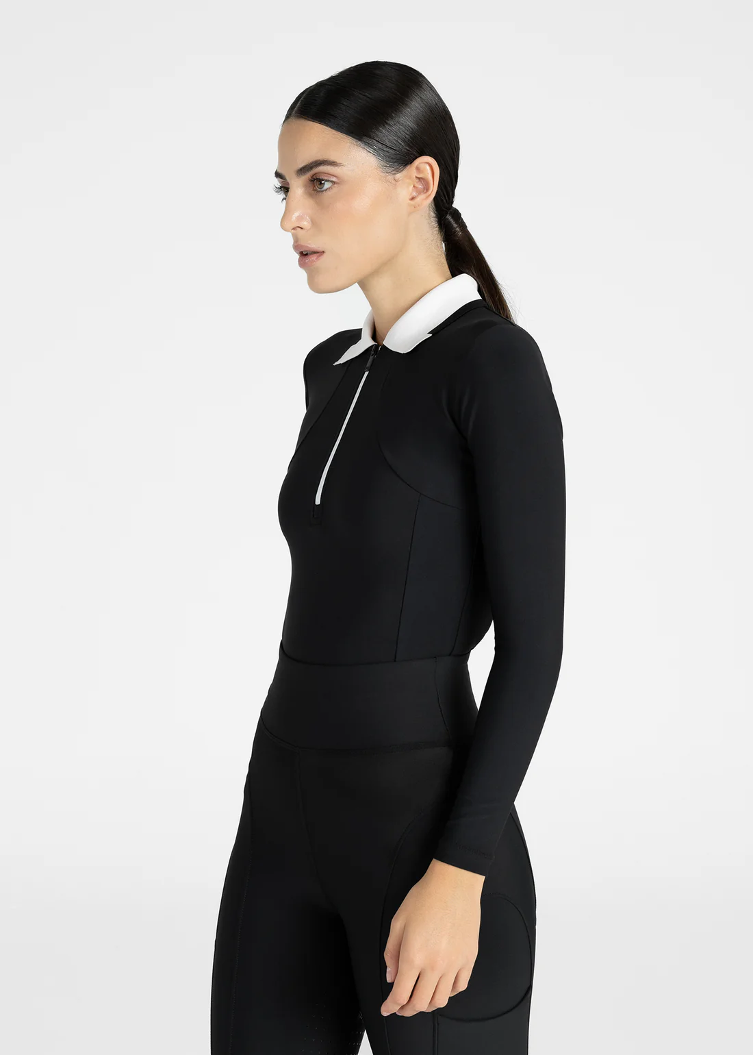 Concept Polo Long Sleeve - Black