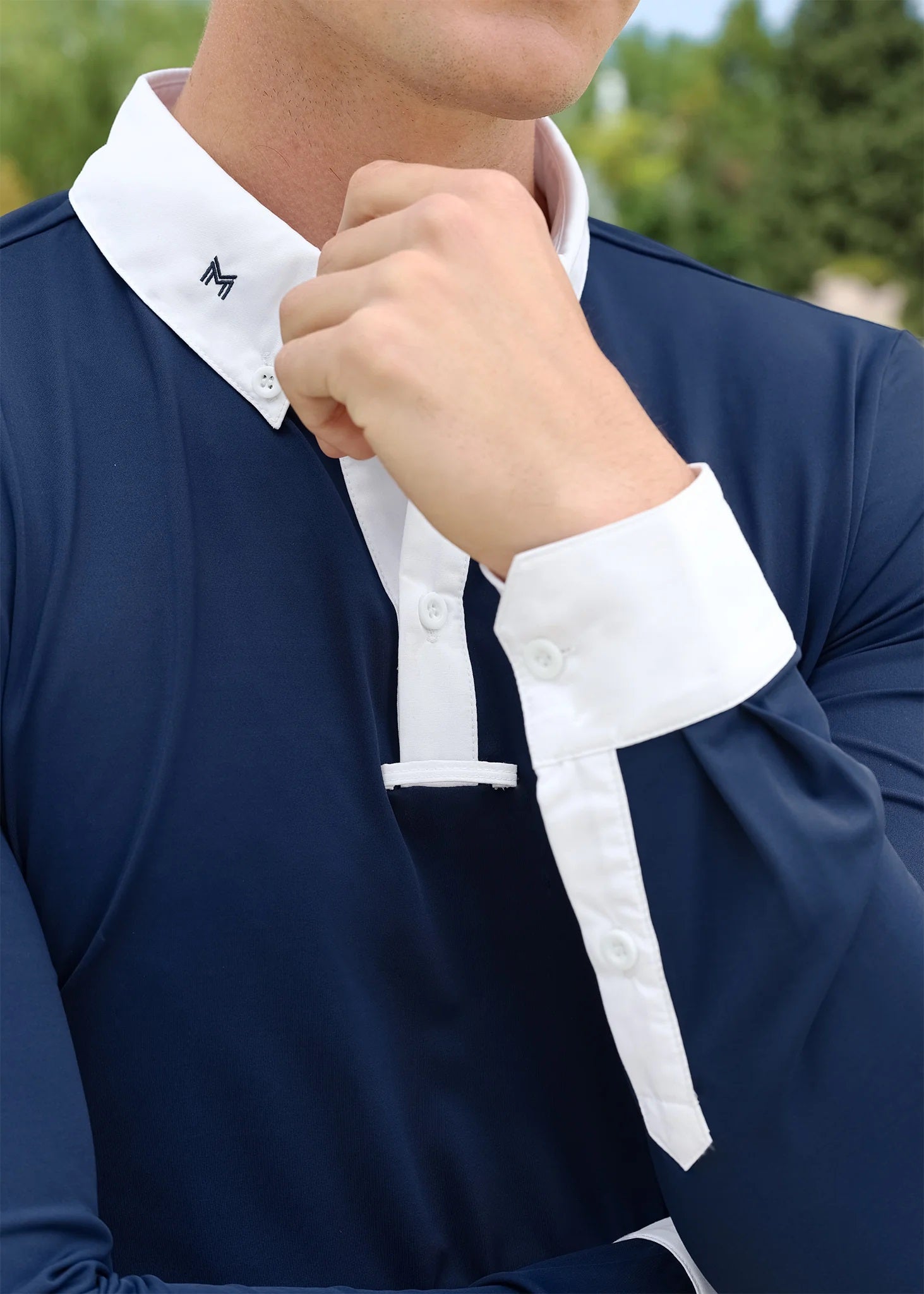 Active Competition Shirt - Long Sleeve (Navy)