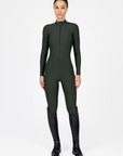 Femme Riding Jumpsuit (Hunter Green)