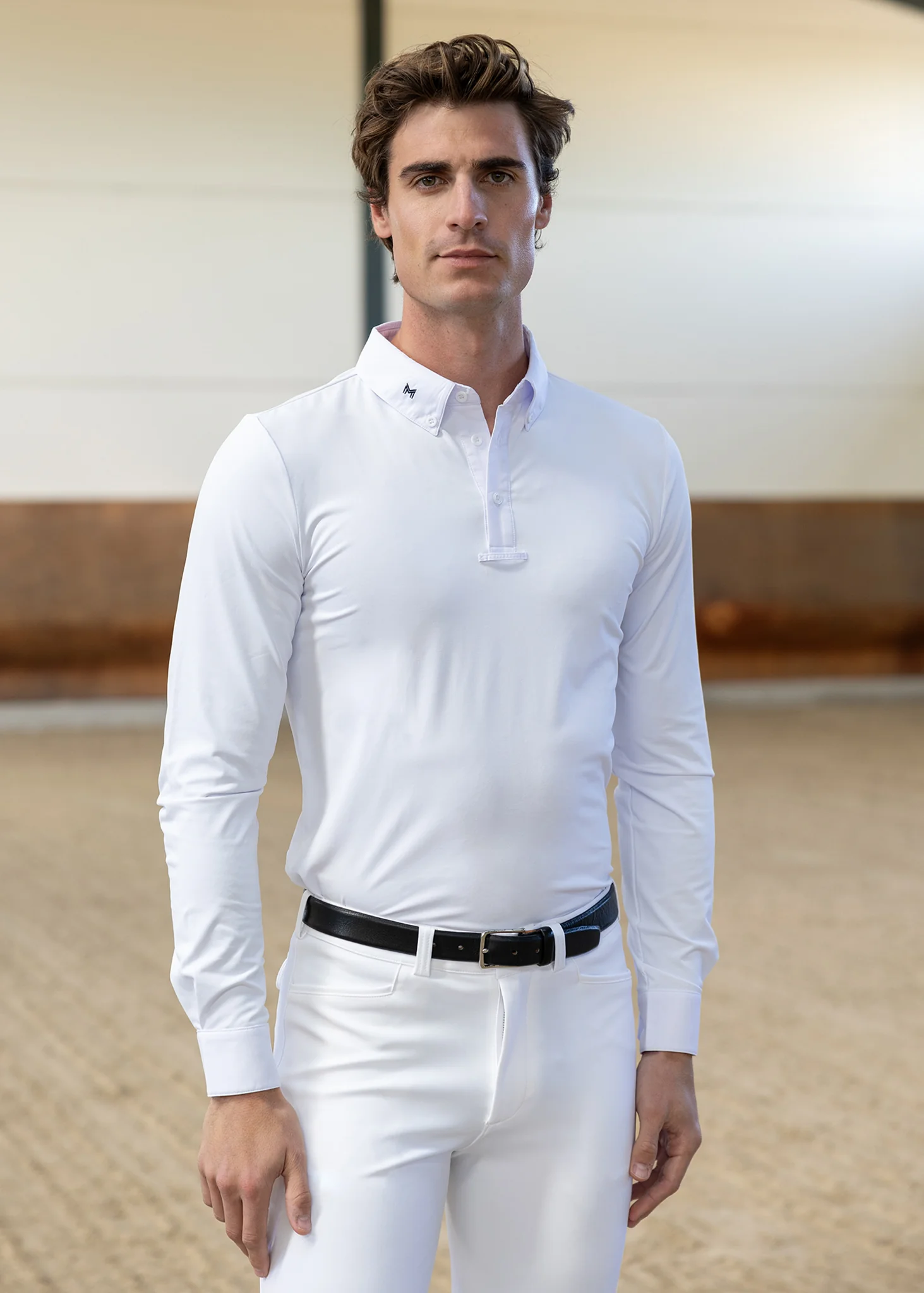 Active Competition Shirt - Long Sleeve (White)