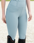 Pro Riding Leggings - Coastal Aqua