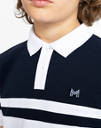 Young Riders - Glee Polo Shirt - White/Navy