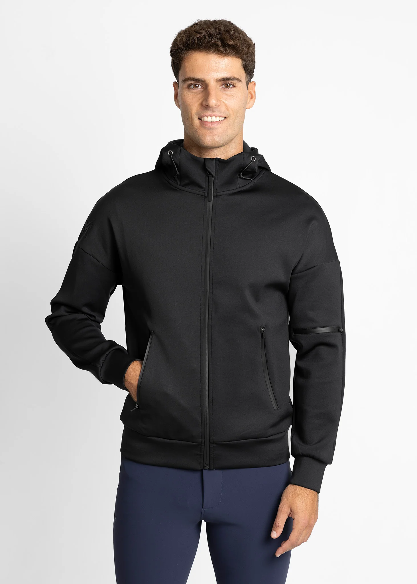 Element Zip Hoodie - Black