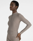 Long Sleeve Base Layer - Taupe