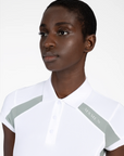 Aveen Polo Shirt - White/Laurel