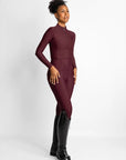Long Sleeve Base Layer - Burgundy