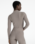 Long Sleeve Frame Base Layer - Taupe