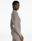 Long Sleeve Frame Base Layer - Taupe
