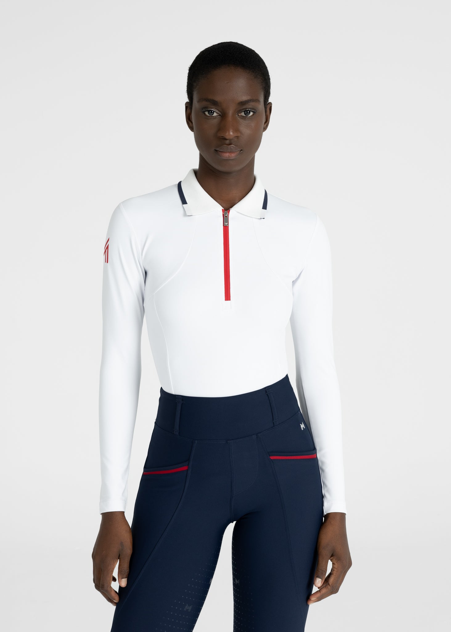 Concept Polo Long Sleeve - White