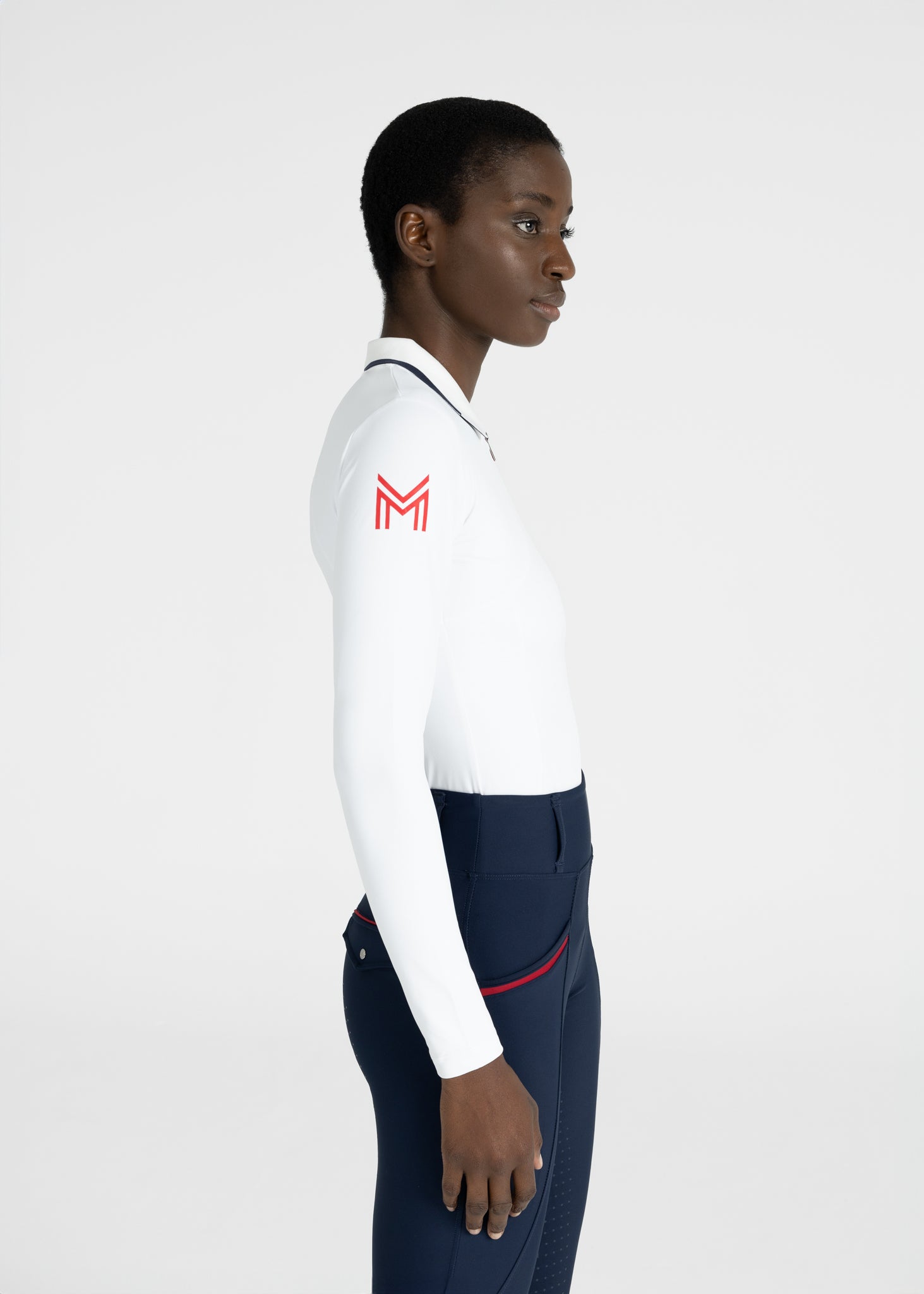 Concept Polo Long Sleeve - White