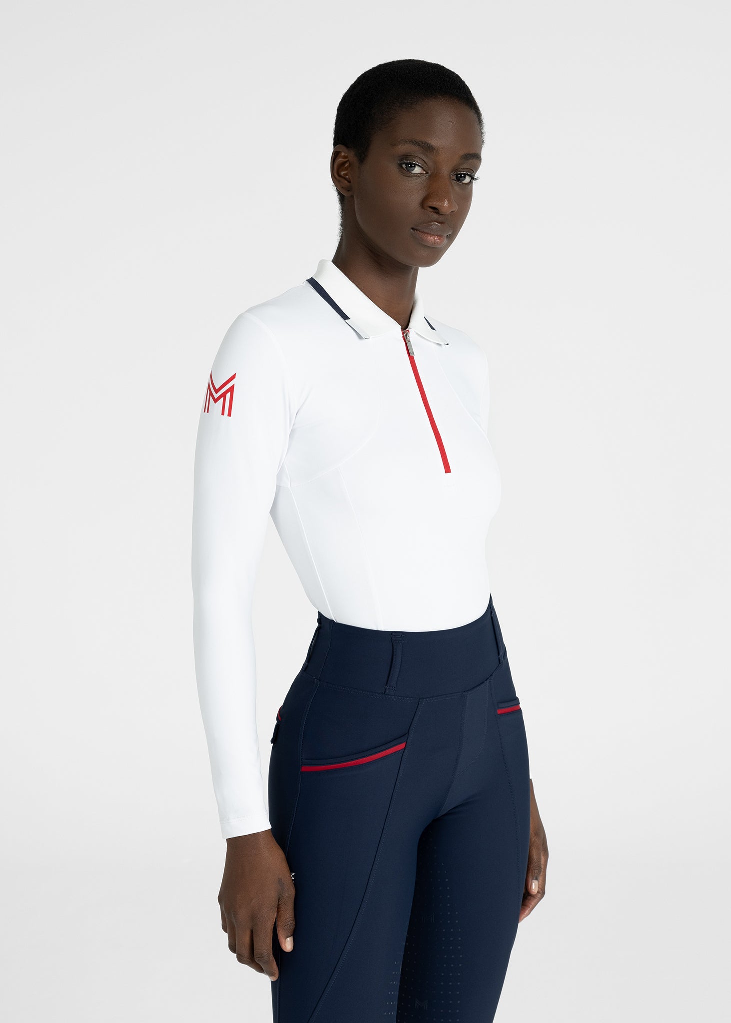 Concept Polo Long Sleeve - White