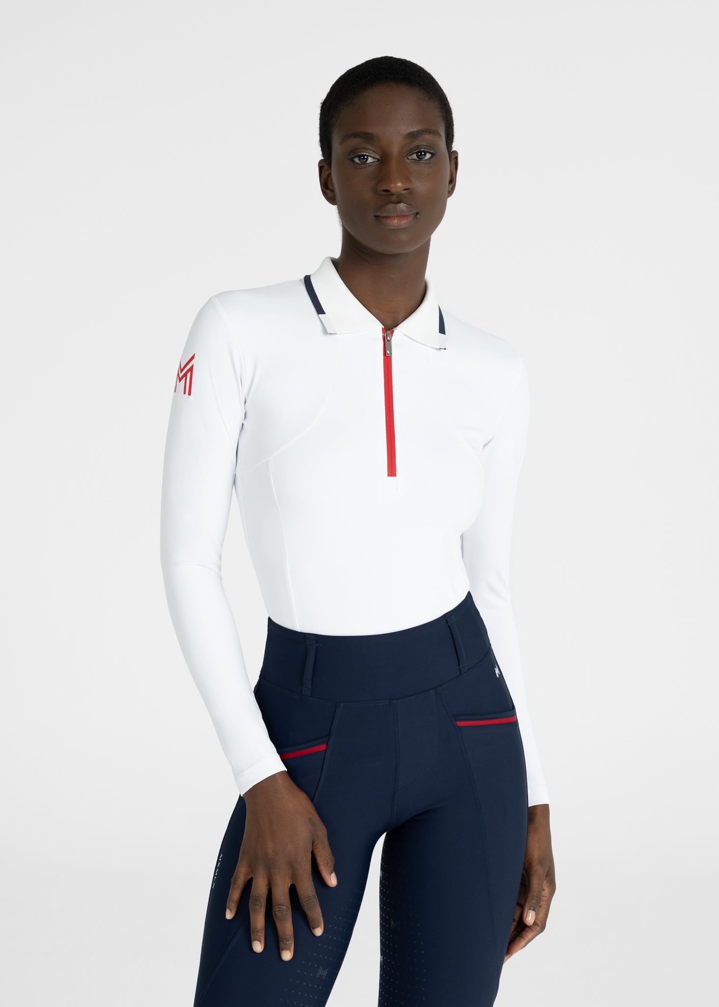 Concept Polo Long Sleeve - White