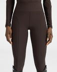 Outline Leggings - Chocolate