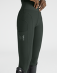 Outline Leggings - Hunter Green