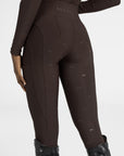 Outline Leggings - Chocolate