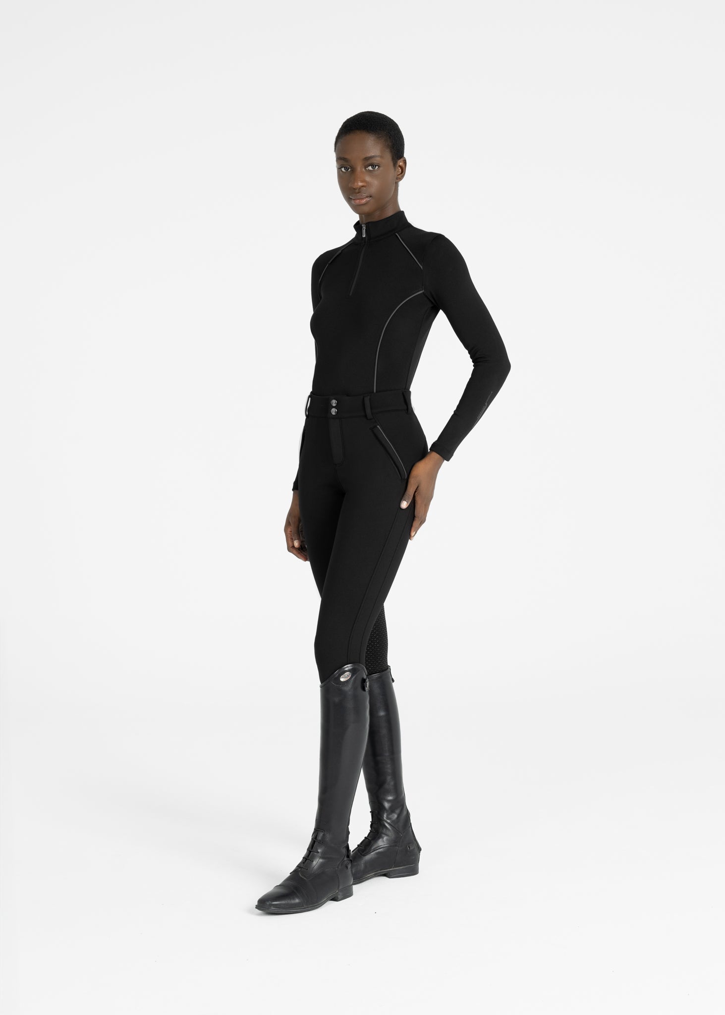 Arctic Fleeced Breeches - Black