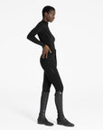 Arctic Fleeced Base Layer - Black