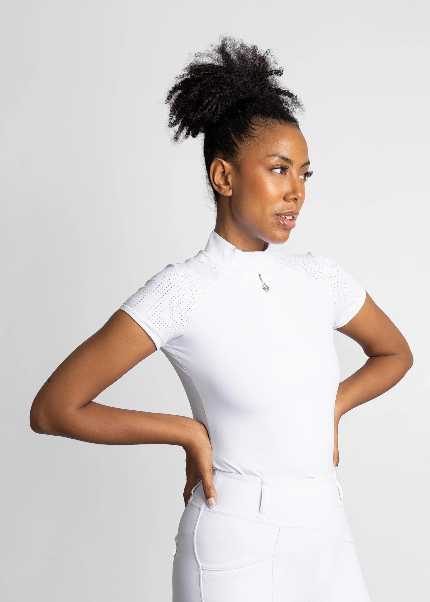 Short Sleeve Air Show Shirt - White