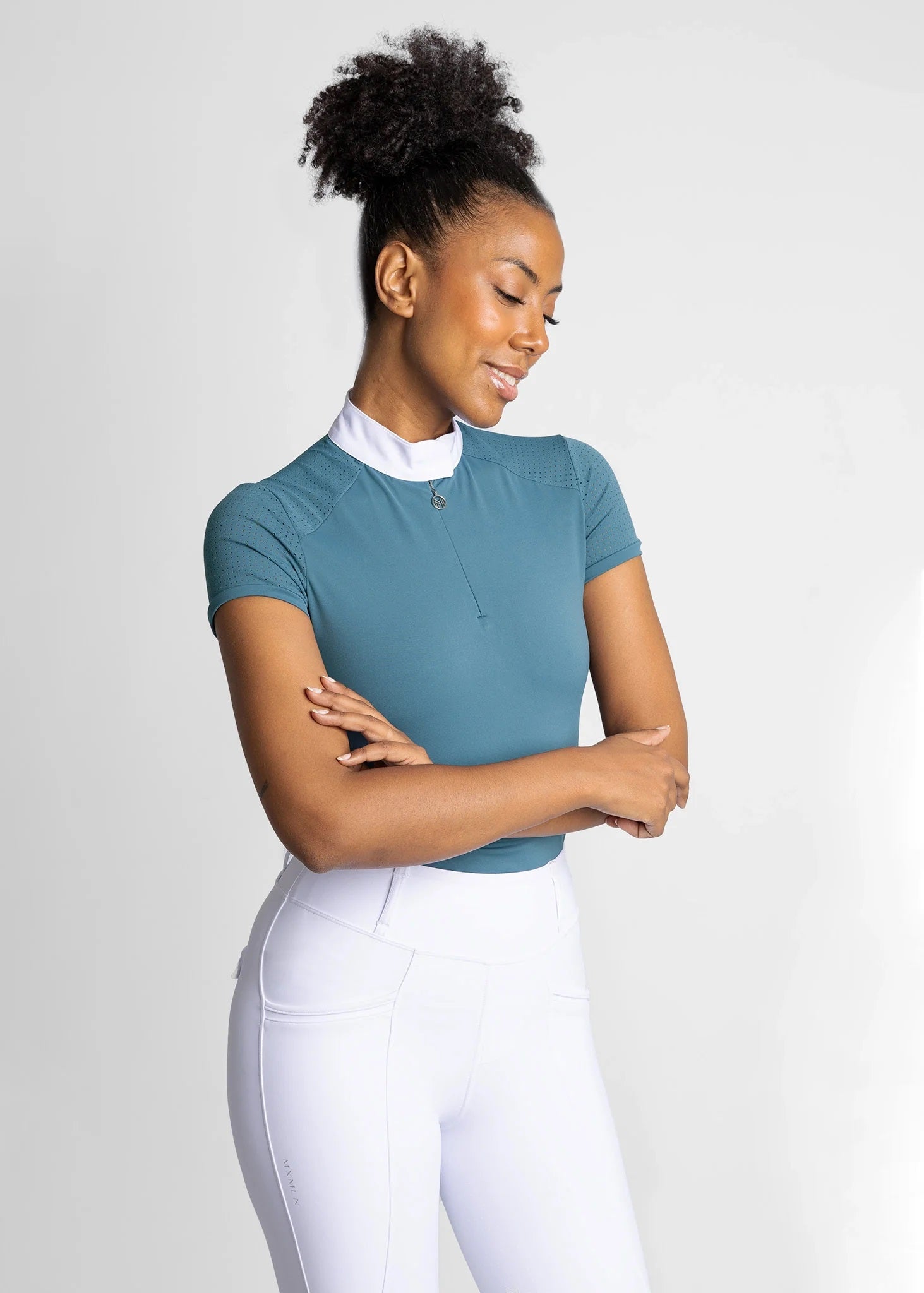 Short Sleeve Air Show Shirt - Teal