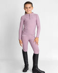 Young Riders - Long Sleeve Base Layer - Mauve