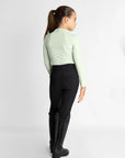 Young Riders - Long Sleeve Base Layer - Sage Green