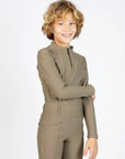 Young Riders - Long Sleeve Base Layer - Nougat