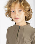Young Riders - Long Sleeve Base Layer - Nougat