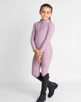Young Riders - Long Sleeve Base Layer - Mauve