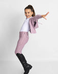 Young Riders - Reflection Breeches - Mauve