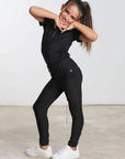 Young Riders - Pro Riding Leggings - Black