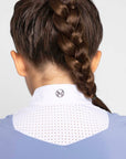 Young Riders Short Sleeve Sienna Show Shirt - Iris Blue