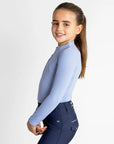 Young Riders - Long Sleeve Base Layer - Iris Blue