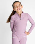 Young Riders - Long Sleeve Base Layer - Mauve