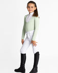 Young Riders - Long Sleeve Sienna Show Shirt - Sage Green