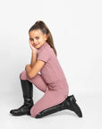Young Riders - Pro Riding Leggings - Rose Taupe