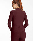 Long Sleeve Base Layer - Burgundy