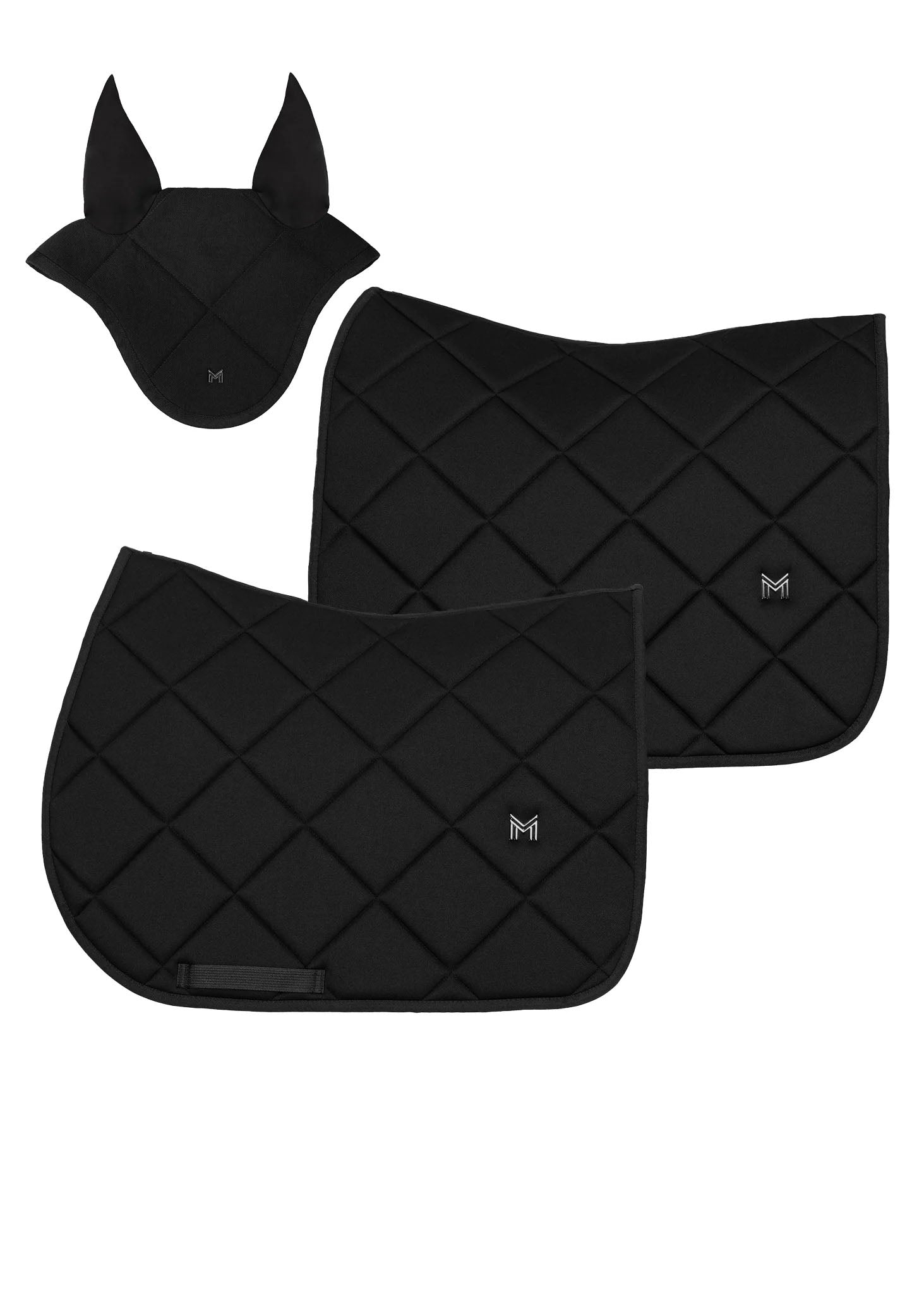 Saddle Pad - Dressage - Crew (Black)