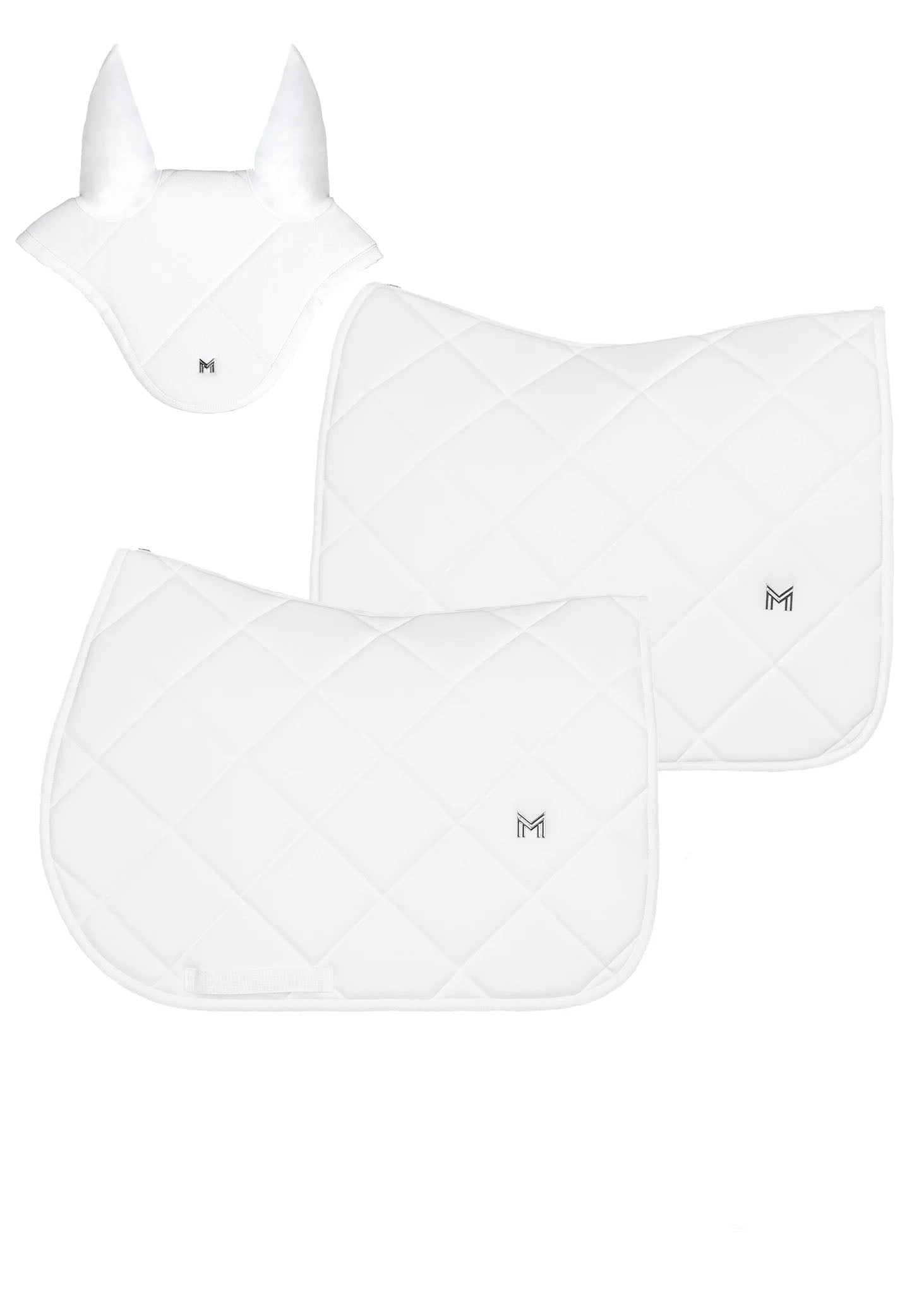 Saddle Pad - Dressage - Crew (White)