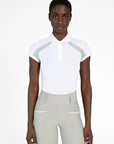 Aveen Polo Shirt - White/Laurel