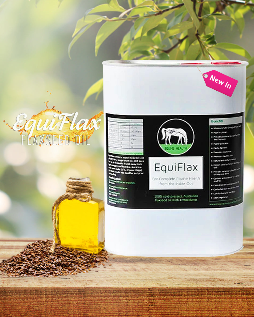 Inside Out Equine Health EquiFlax 5L Tempi Equestrian