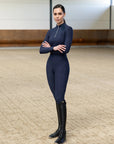 Outline Leggings - Navy