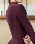 Long Sleeve Frame Base Layer - Burgundy