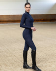 Long Sleeve Frame Base Layer - Navy