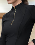 Long Sleeve Frame Base Layer - Black