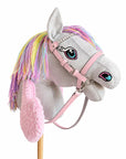 Mini Ros Hobby Horse Bridle - Blush