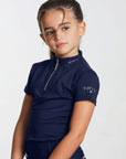 Young Riders - Short Sleeve Base Layer - Navy
