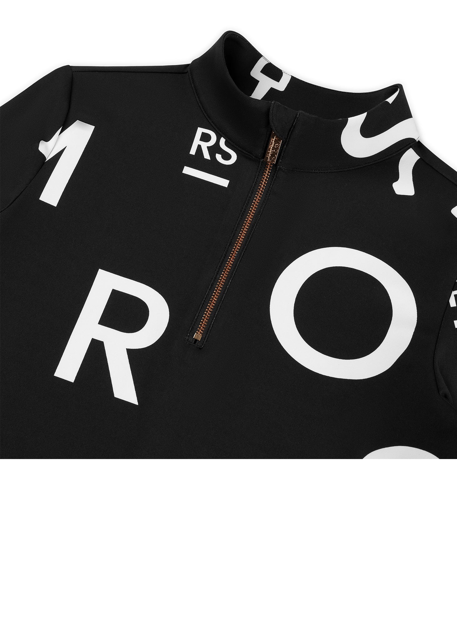 Long Sleeve Base Layer - Black/White Logo