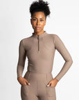 Long Sleeve Base Layer - Nougat